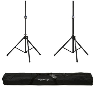 Ultimate Support TS-99BL TeleLock Speaker Stand Pair with Bag