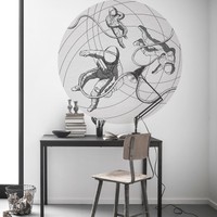 Komar Vlies Fototapete 125 X 125 Cm Disney Dot Weltraum Wandtattoo