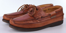 Mephisto Hurrikan Spinnaker $325 Men's Boat Shoes Size 11.5 M Leather Brown
