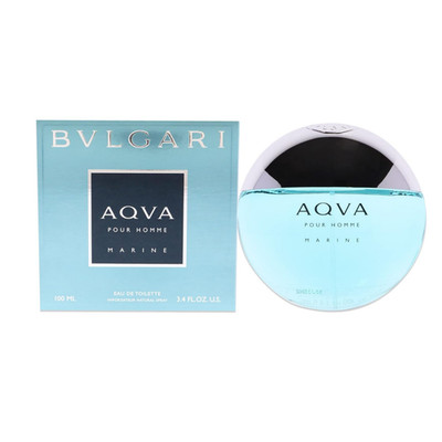 BVLGARI AQVA POUR HOMME MARINE EDT 3.4 OZ/ 100 ML FOR MEN | SEALED IN BOX