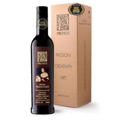 Pruneti Frantoio Organic Extra Virgin Olive Oil   Italian Olive Oil from Tusc...