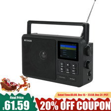 TR640 Internet Radio WiFi Bluetooth Connection Sleep Timer/Alarm For Xmas Gift