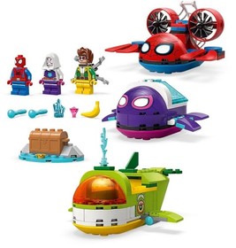 LEGO Marvel  Spidey: Underwater Vehicles (154 Pieces)  Spidey And His Amazing Fr