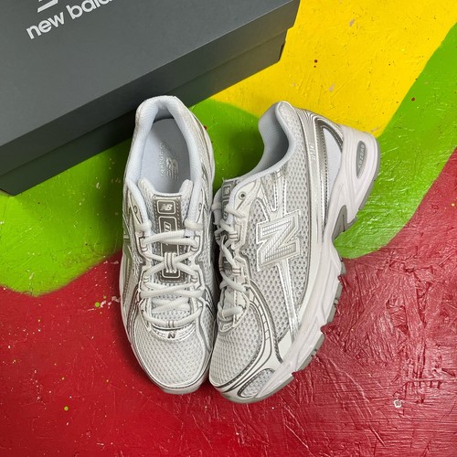NEW BALANCE 740 WHITE METALLIC SILVER WOMEN’S UK5.5 🤍 TRUSTED SELLER 🤍 - Picture 2 of 5