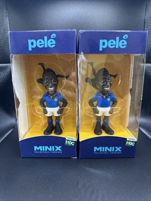 Minix Pele Brazil 2nd kit Figurine   Legendary Pele Collectibles *Damaged Box*