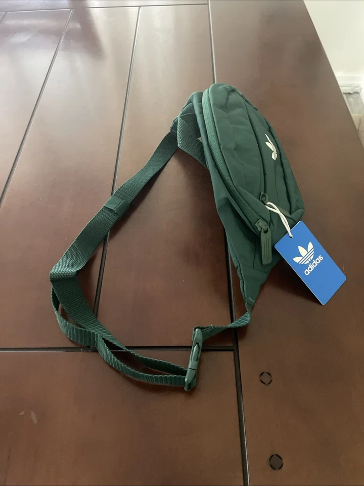 Adidas Riñonera/Paquete Cintura Nacional Colegial Verde/Blanco Foto 2 de 4