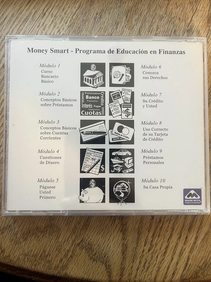 FDIC Money Smart Training-SPANISH VERSION Computer-Based Instruction CD~NEW!  - Image 3 of 4