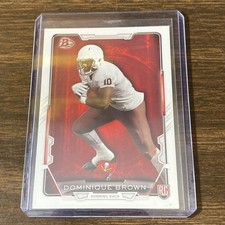 2015 Bowman - Rookies Dominique Brown #101 (RC) Tampa Bay Buccaneers