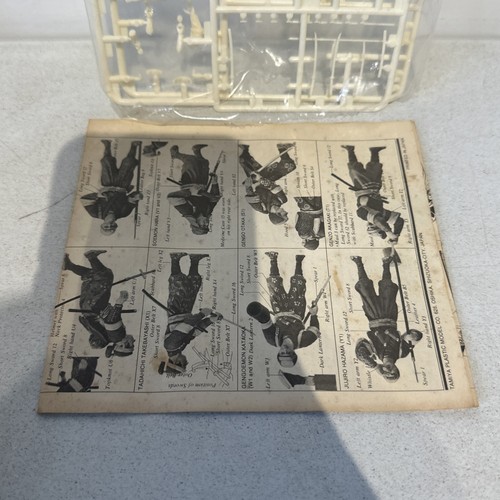 Tamiya Samurai Warriors Model Kit 1/35 Storia Lord Asano's 1702 vedi descrizione. - Foto 3 di 3