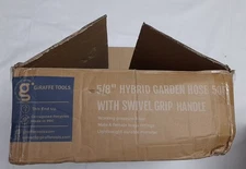 GiRAFFE TOOLS Garden Hybrid Hose 50ft 5/8" 16MM 150psi Swivel Grip Handle