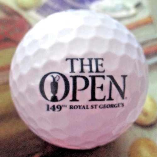 vtg - 2021 BRITISH OPEN - Logo Ball - Royal St. George's Golf Club - PGA Tour #3