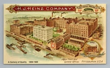 HJ Heinz Company 57 Main Plant Pittsburgh PA Quality Reproduction Postcard