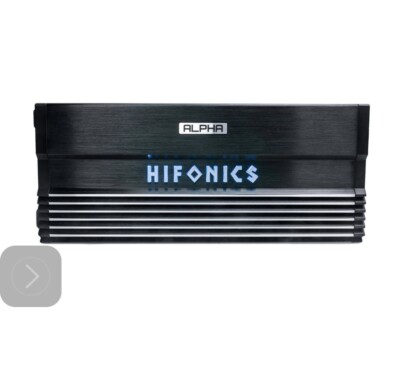 hifonics amplifier Alpha 2000.1