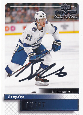 BRAYDEN POINT   19-20 MVP STANLEY CUP EDITION   SILVER SCRIPT # 16