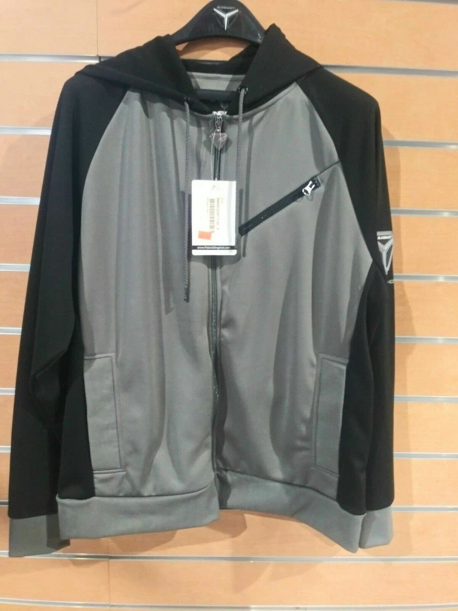 Polaris Slingshot Full Zip Hoodie Jacket Men s Medium Black Gray