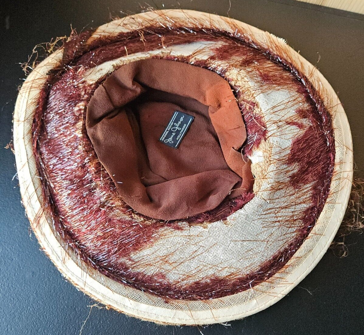 JANE GIBSON HOLLYWOOD, ORIGINAL DESIGN LADIES FASHION HAT. View 5