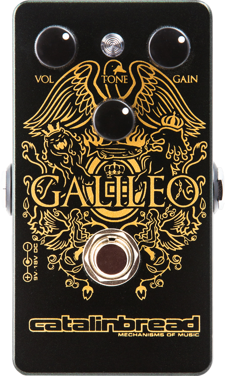 New Catalinbread Galileo MKII Overdrive Treble Booster Guitar
