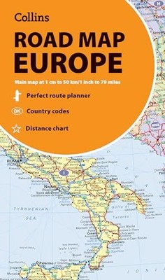 Collins Karte von Europa von Collins Karten 9780008716479 NEU kostenlose Lieferung innerhalb Großbritanniens