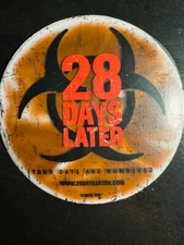 28 DAYS LATER Mouse Pad (2002) - Original promo bloody design