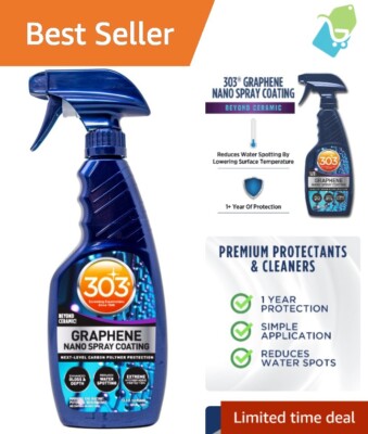 Graphene Nano Spray Coating - Water Repellent & UV Resistant for Cars, 15.5oz