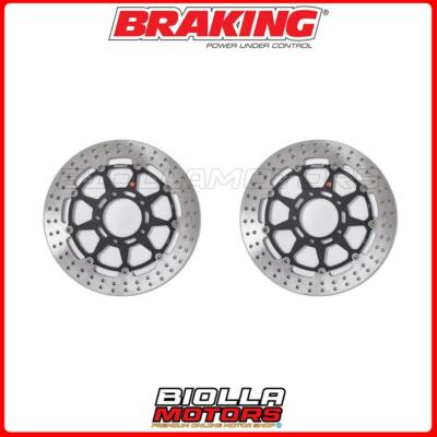 SATZ BREMSSCHEIBEN VORNE BRAKING MV AGUSTA BRUTALE 675 2013 - [SCHWIMMEND] 2xST