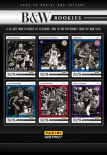 2022-23 Panini Instant Black & White Rookies Basketball Cards - Checklist Added 19