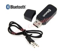 USB Bluetooth Audio Receiver Adaptor Wireless Music 3.5mm Dongle AUX A2DP Car OZ