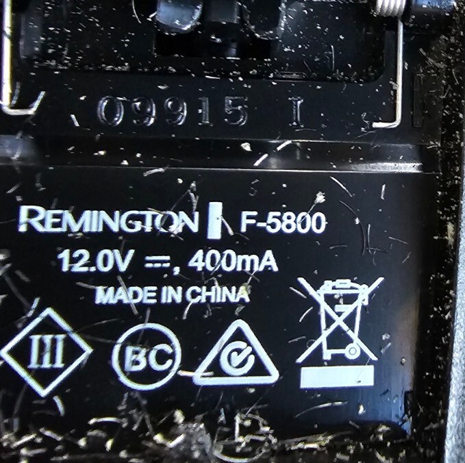 Remington Electric Shaver F-5800 used working no box 