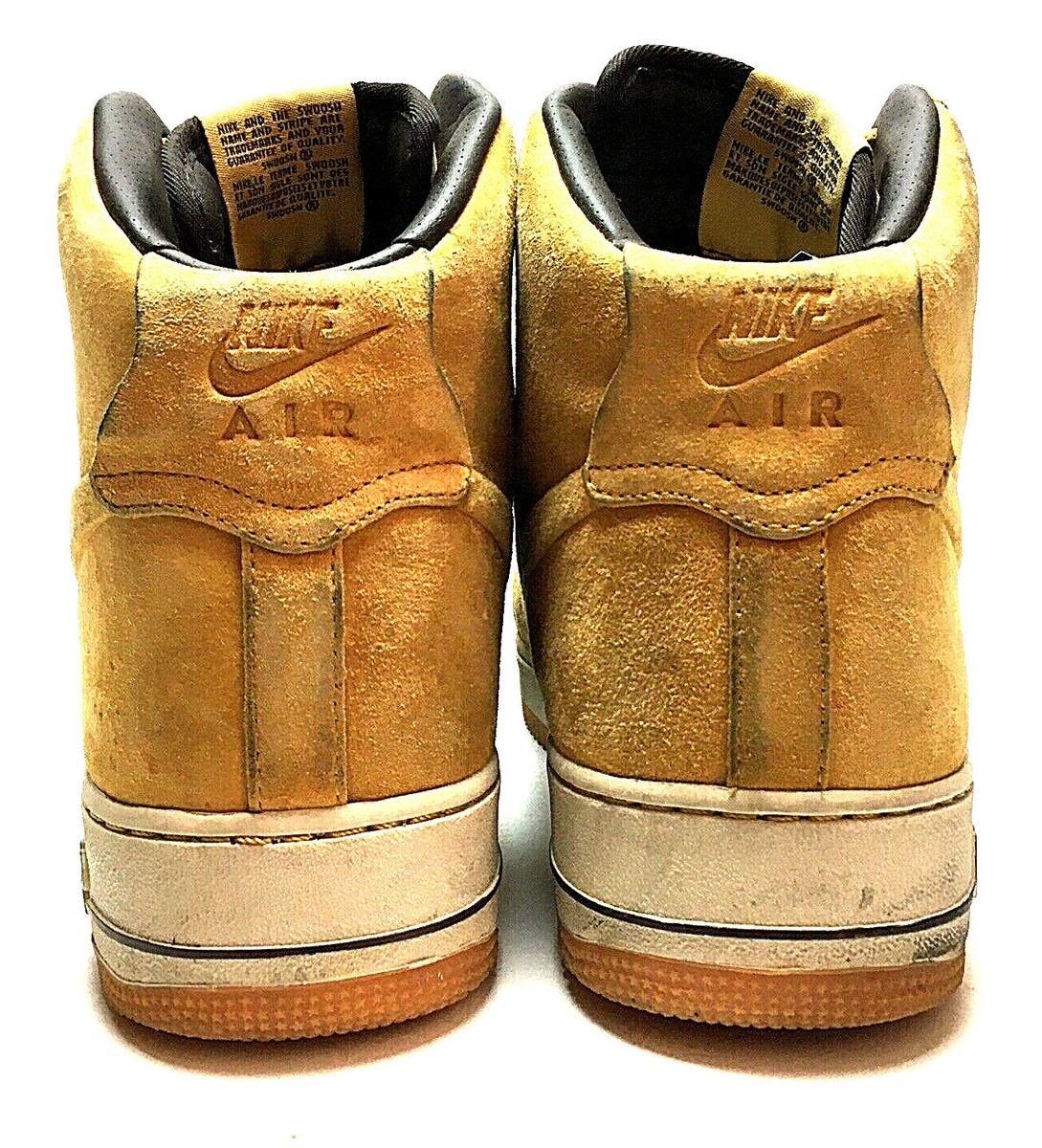 Nike Air Force 1 HI VT PRM QS Haystack/Birch Men display picture 1