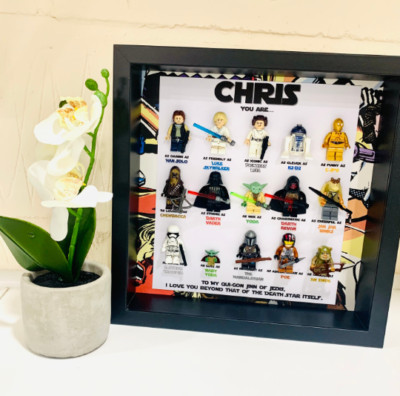 Star Wars Rahmen - Personalisiertes Star Wars Geschenk - Star Wars Weihnachtsgeschenke