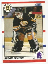 REJEAN LEMELIN 1990-91 SCORE CARD NEAR MINT CONDITION