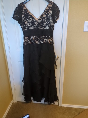 Morrell Maxie Royal Maxi Dress Formal Gown Size 16 - Picture 9 of 11