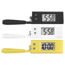 1x Electric Digital Pocket Watch Medical Nurse Pocket Fob Watch Keyring Pendant