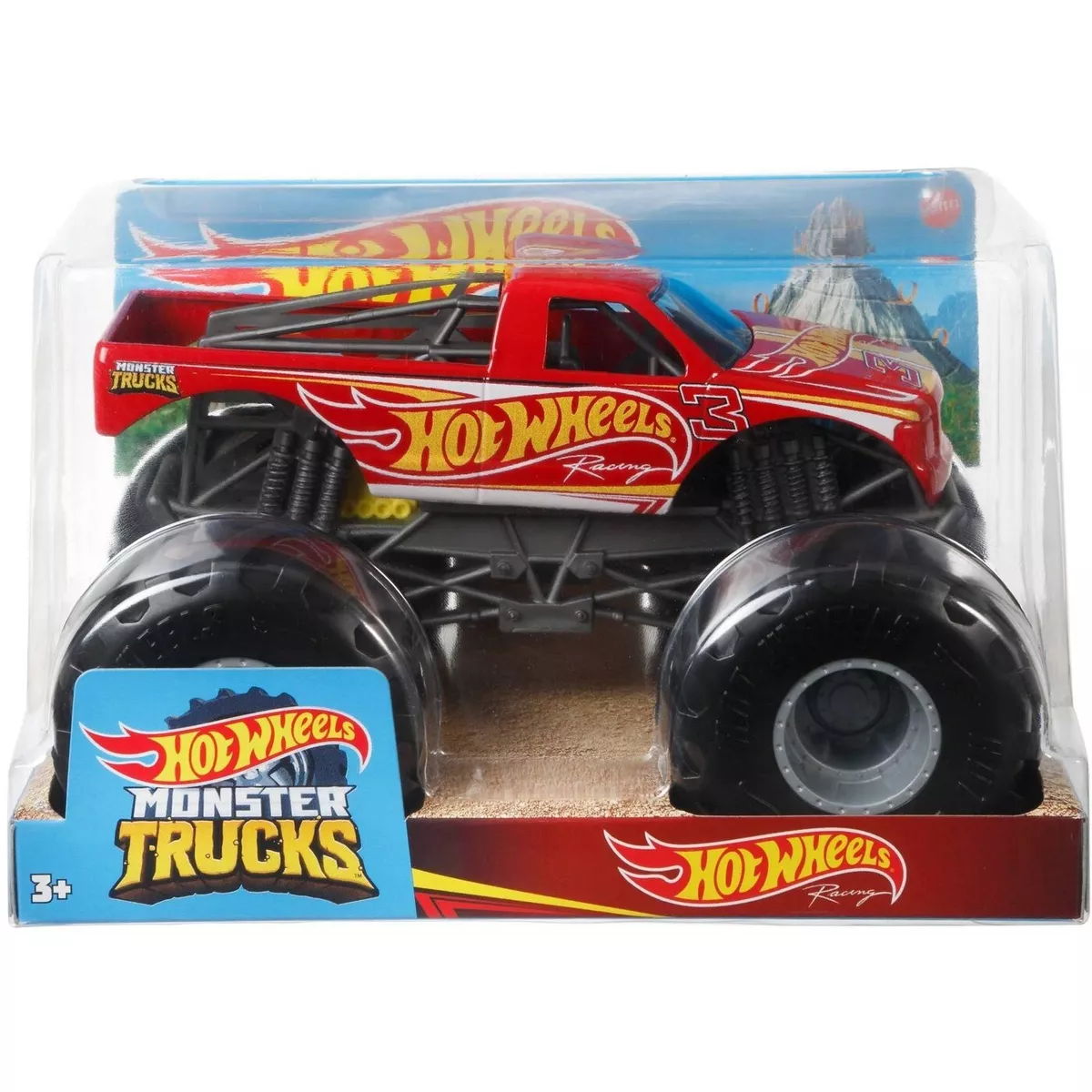  Hot Wheels Monster Trucks Oversized 1:24 Scale Diecast