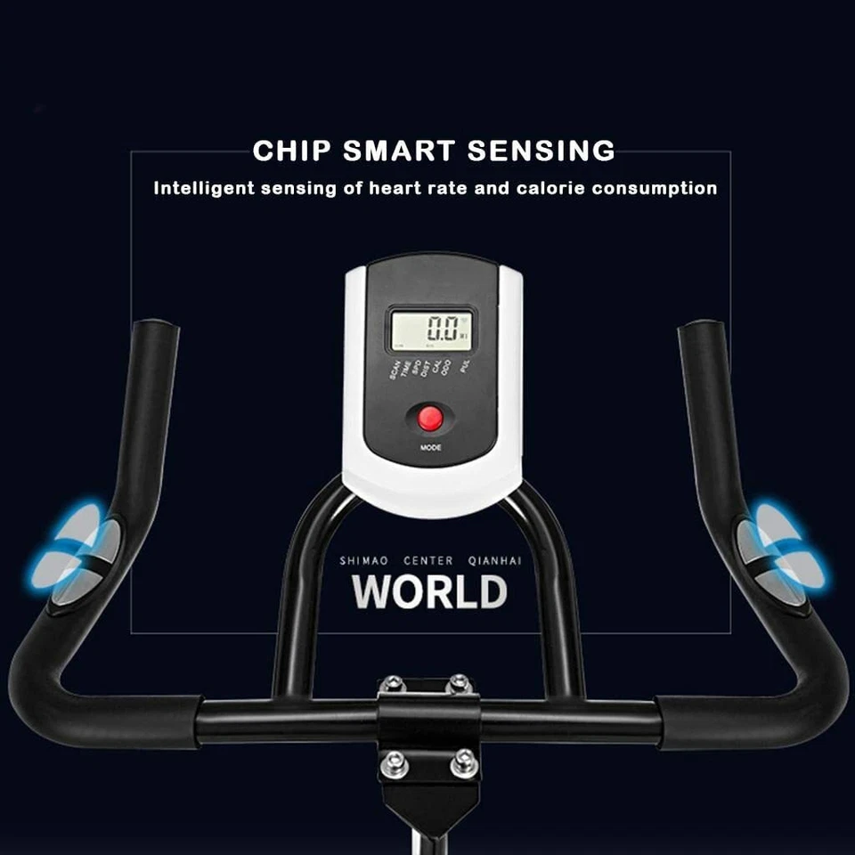 Bicicleta de Ejercicio Vertical Fitness Cardio Hogar Gimnasio Estacionario Entrenamiento Ciclismo Interior Foto 2 de 4