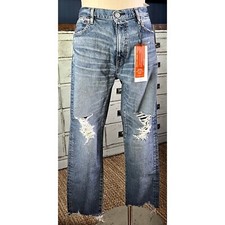 NWT New 360 Moussy Vintage Carter Friend Distressed Denim Jeans Size 29