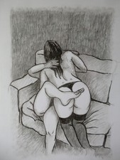 SALVATORE ATTANASIO AVITABILE DISEGNO EROTICO NO  GUTTUSO CASCELLA