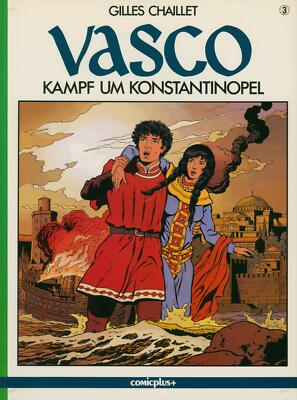 Vasco Nr. 3 - Comicplus (1987-1989) Zustand 1