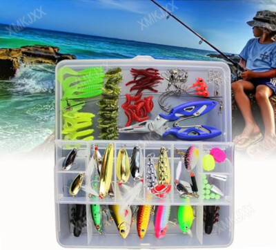 101Tlg Spoons mit Box Angeln Fishing Forellen Spoon Set Forellenköder Blinker