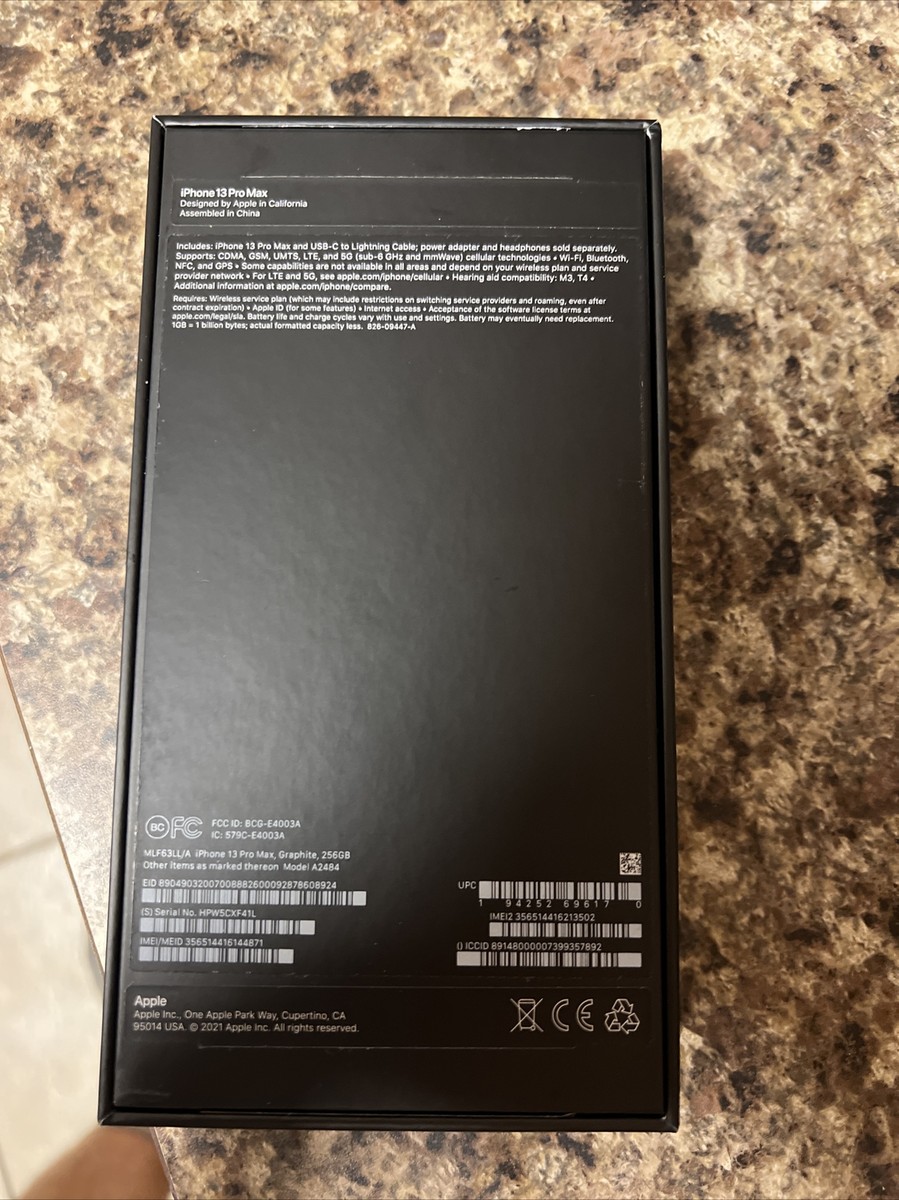iPhone 13 Pro Max - Box Only | eBay