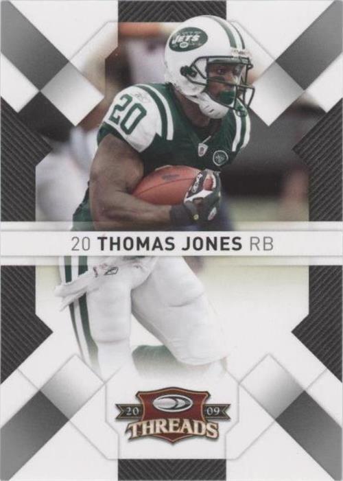 2009 Donruss Threads Thomas Jones #68 - 1 of 2