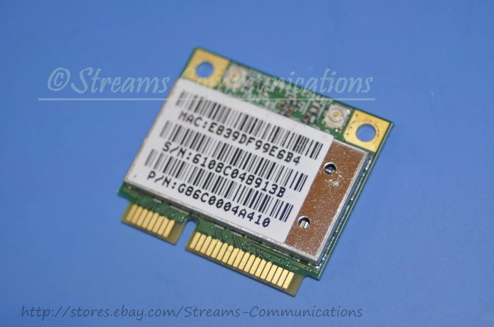 TOSHIBA Satellite C655 C655D-S5236 Laptop Wireless WiFi Card - Image 2 of 4