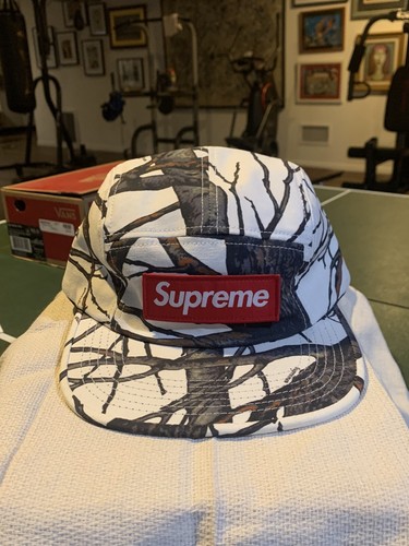 2012 Supreme Field Tree Camo Cap Camp 