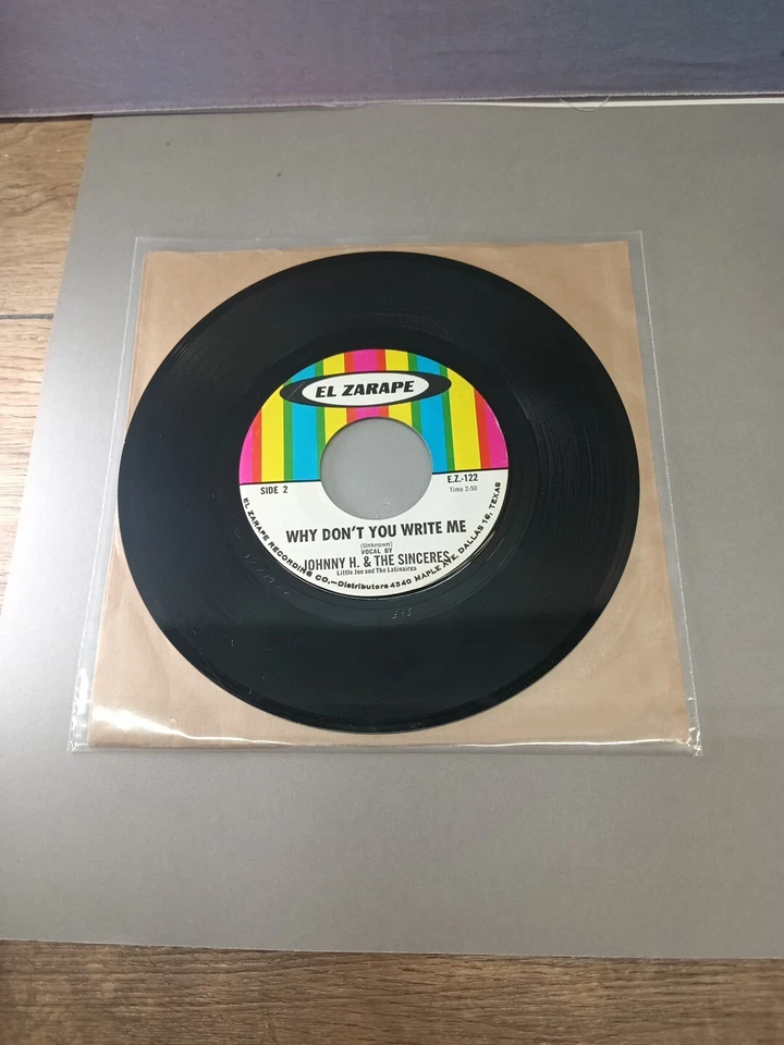 Little Joe Crazy Baby & Johnny H & The Sincere's El Zarape NM - Image 4 of 4