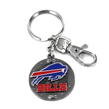 Brand NEW Aminco NFL BUFFALO BILLS Keychain Impact Heavy Duty Key Chain