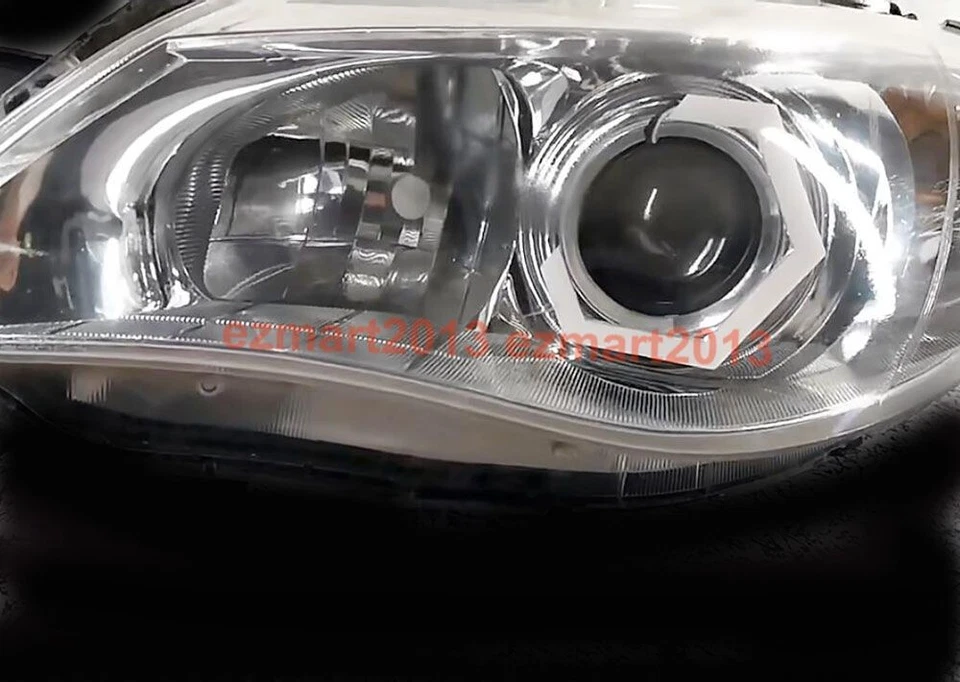 Switchback LED halo ring for Subaru Impreza WRX STI hexagon angel eye Demon DRL - Image 2 of 4