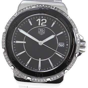 【Watch】 TAG HEUER WAH1212 Formula 1 Diamond Bezel Quartz Ladies Used From Japan