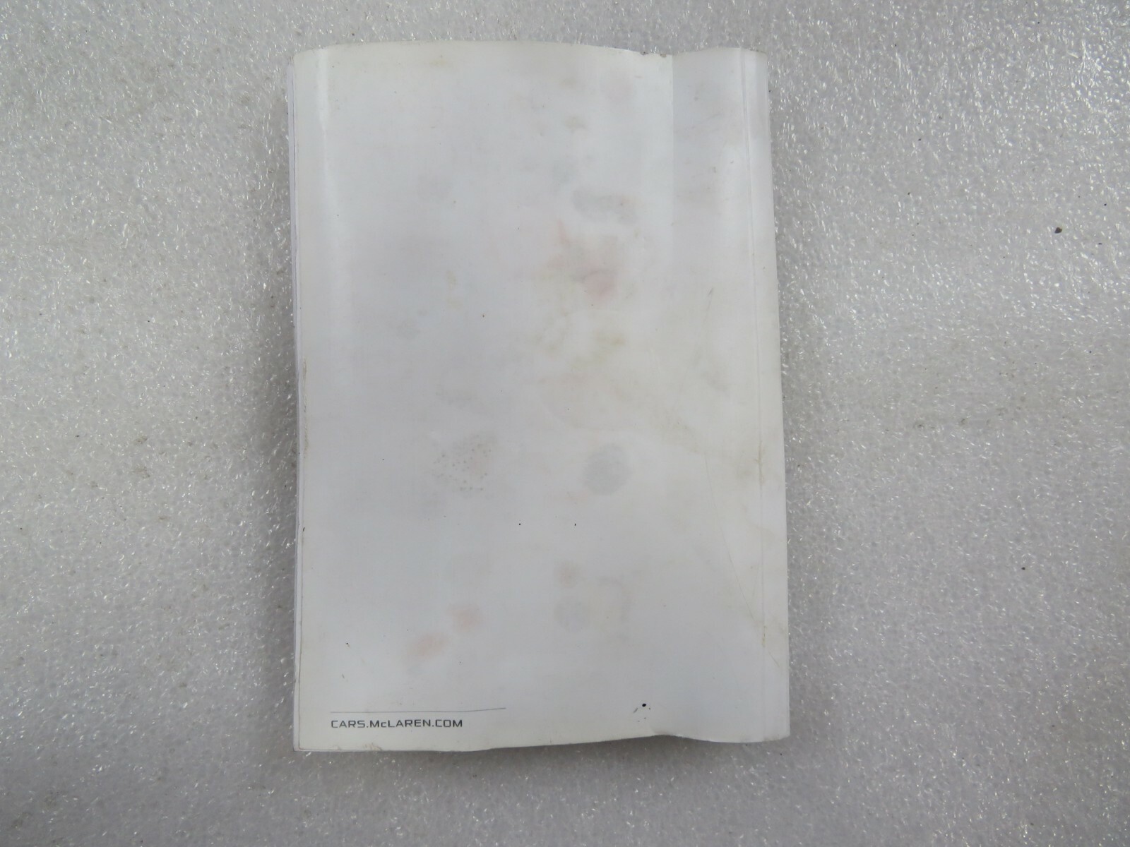Mclaren 570S, IRIS User Guide, Used, P/N 13Q0168CP