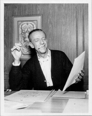 Fred Astaire 1962 Smokes Cigarette Mr Easy Alcoa Premiere 8x10 PHOTO PRINT 