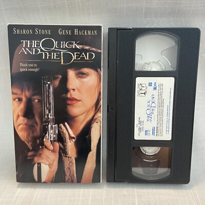 The Quick and the Dead (VHS, 1995) Sharon Stone, Gene Hackman